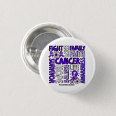 Huiselijk Geweld Bewustzijn - Vecht liefde overlev Ronde Button 3,2 Cm (Voorkant /achterkant)