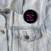 Huiselijk Geweld Borstkanker Bewustzijn Kunstwerk Ronde Button 5,7 Cm (In situ)