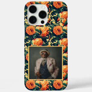Huiselijke cadeau roos bloem foto iPhone 16 pro max hoesje