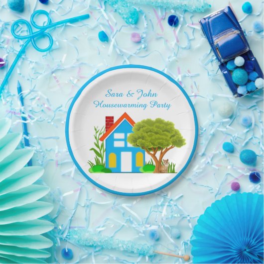 Huiselijke Granny Housewarming Feest  Papieren Bor Bordje (Feest)