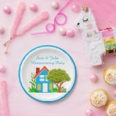 Huiselijke Granny Housewarming Feest  Papieren Bor Bordje (Feest)