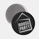 HUISFEEST MAGNEET (Voorkant / Achterkant)
