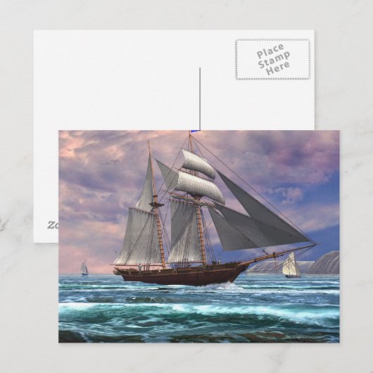 huisgebonden briefkaart (Voorkant / Achterkant)