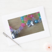 Huisgemaakte beaded braclets rechthoekige sticker (Envelop)