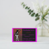 huishouddiensten visitekaartje (Staand voorkant)