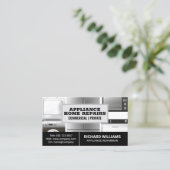 Huishoudelijke apparaten | reparateur visitekaartje (Staand voorkant)
