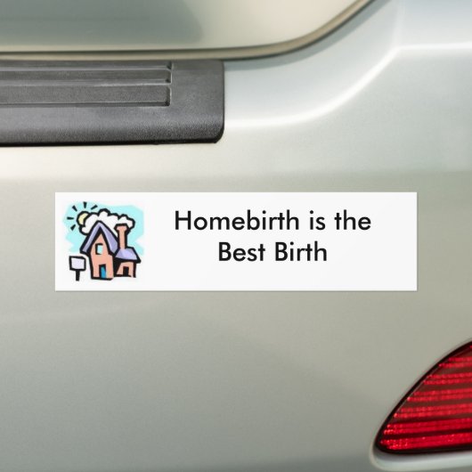 Huishoudelijke Bumpersticker (Op auto)