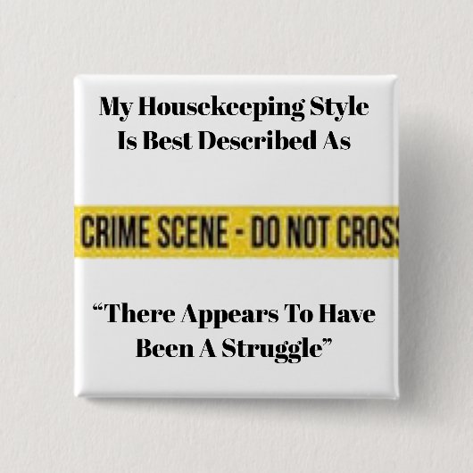 Huishoudelijke Button (Voorkant)