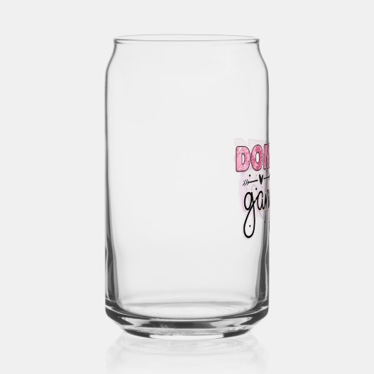 Huishoudelijke Gangsta Drink Glas – Pink Funny Gif (Rechts)
