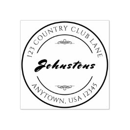 Huishoudelijke Handtekening Custom Rubber Stamp Rubberstempel