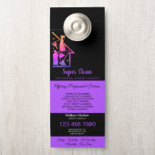 Huishoudelijke Huis Schoonmaak Maid Janitor Deurhanger (Op knop)