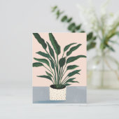 Huishoudelijke installatie briefkaart (Staand voorkant)