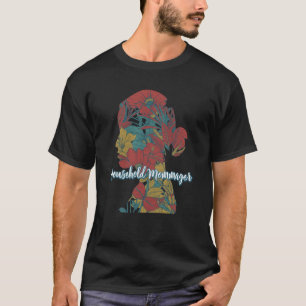 Huishoudelijke mama Moeder Humor Kinder Moedermoed T-shirt
