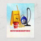 Huishoudelijke marketingmaterialen met treklap flyer (Achterkant)