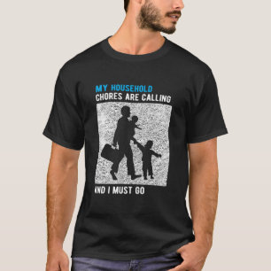 Huishoudelijke ondervragingen t-shirt