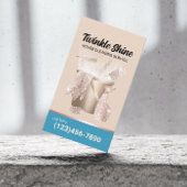 Huishoudelijke opruiming Moderne Begei & Blue Hous Visitekaartje