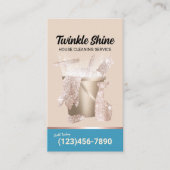 Huishoudelijke opruiming Moderne Begei & Blue Hous Visitekaartje (Voorkant)