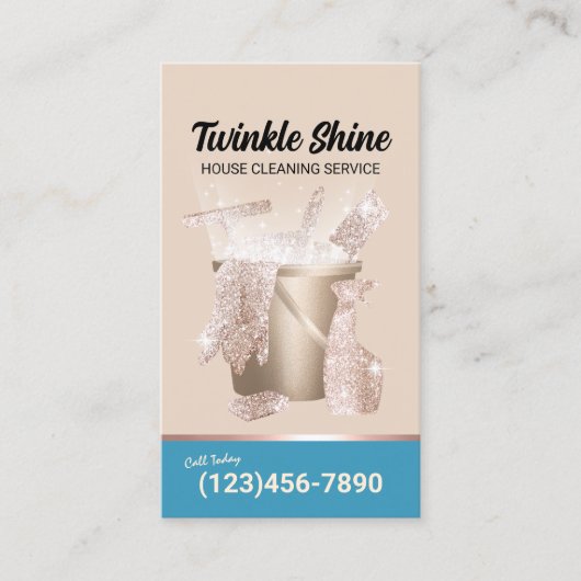 Huishoudelijke opruiming Moderne Begei & Blue Hous Visitekaartje (Voorkant)