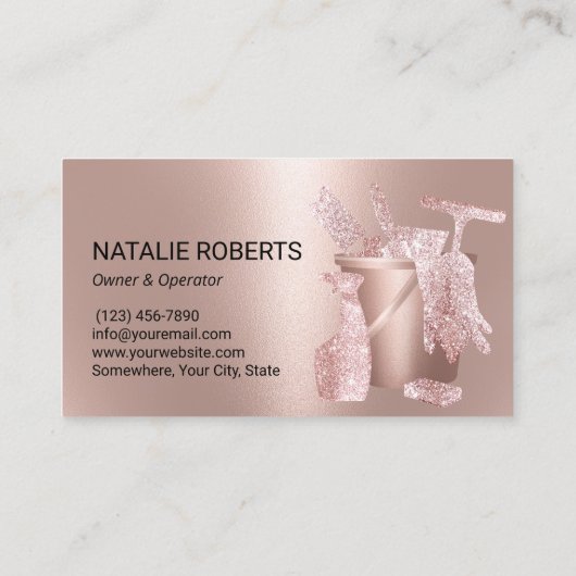 Huishoudelijke opslag - Moderne goudschijven voor  Visitekaartje (Achterkant)