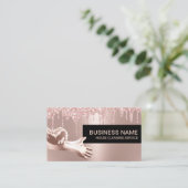 Huishoudelijke opslag - Moderne goudschijven voor  Visitekaartje (Staand voorkant)