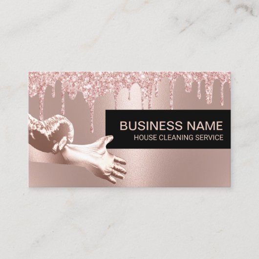 Huishoudelijke opslag - Moderne goudschijven voor Visitekaartje (Voorkant)