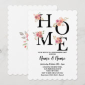 Huishoudelijke opwarmende partij die het huis verh kaart (Voorkant / Achterkant)