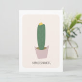 Huishoudelijke opwarming Cactus Tall House Plant N (Staand voorkant)