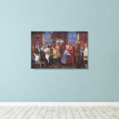 Huishoudelijke opwarming canvas afdruk (Insitu (Houten vloer))