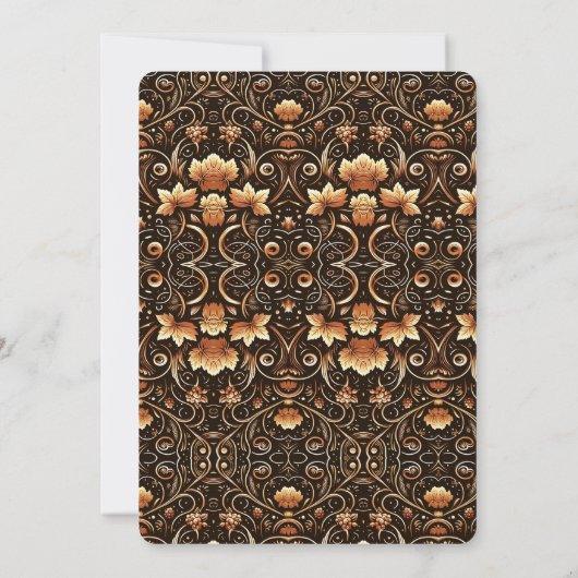 Huishoudelijke opwarming kaart (Achterkant)