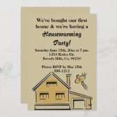 Huishoudelijke opwarming kaart (Voorkant / Achterkant)