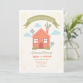 Huishoudelijke opwarming kaart (Staand voorkant)