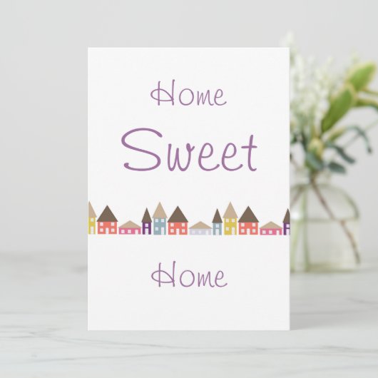 Huishoudelijke opwarming kaart (Staand voorkant)