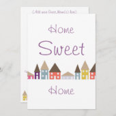 Huishoudelijke opwarming kaart (Voorkant / Achterkant)