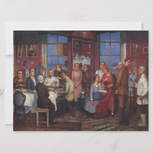 Huishoudelijke opwarming kaart (Voorkant)