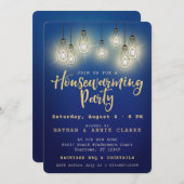 Huishoudelijke opwarming | Koord van gloeilampen Kaart (Voorkant / Achterkant)