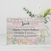 Huishoudelijke opwarming Thuis Startpagina Uitnod Kaart (Staand voorkant)