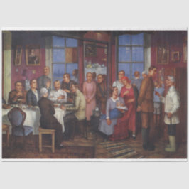 Huishoudelijke opwarming tissuepapier