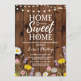 Huishoudelijke partij Housewarming Key Home Sweet  Kaart