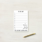 Huishoudelijke reiniger Schoonmaak Bedrijf te pers Post-it® Notes (Op bureau)