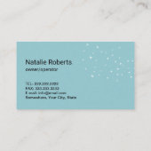 Huishoudelijke reiniging Plain Feather Duster Hous Visitekaartje (Achterkant)