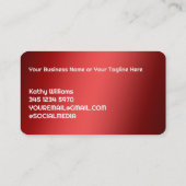 Huishoudelijke reiniging visitekaartje (Achterkant)