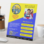 ⭐️Huishoudelijke Schoonmaak Bedrijfs Ondertekening Reclamebord Met Voetstuk (Insitu)