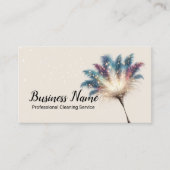 Huishoudelijke Schoonmaak Magische Veer Duster Hui Visitekaartje (Voorkant)