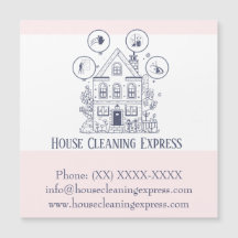 Huishoudelijke schoonmaak thuisdiensten charmerend