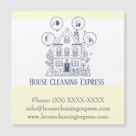 Huishoudelijke schoonmaak thuisdiensten charmerend