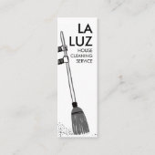 Huishoudelijke schoonmaakbeurten Stapsgewijze bere Mini Visitekaartje (Voorkant)