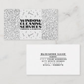 Huishoudelijke schoonmaakdiensten Commerciële woni Visitekaartje (Voorkant / Achterkant)