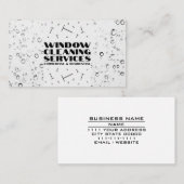Huishoudelijke schoonmaakdiensten Commerciële woni Visitekaartje (Voorkant / Achterkant)