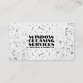 Huishoudelijke schoonmaakdiensten Commerciële woni Visitekaartje (Voorkant)