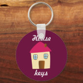 Huishoudelijke sleutels sleutelhanger (Voorkant)